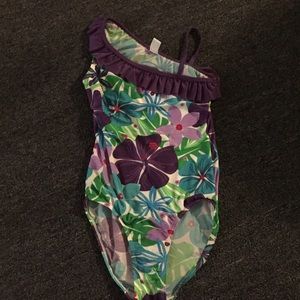 Girls one piece swimsuit